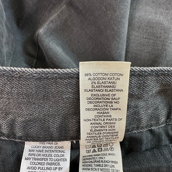 Lucky Brand Gray Men’s 221 Original Straight Jeans size 30x32 - Picture 7 of 17